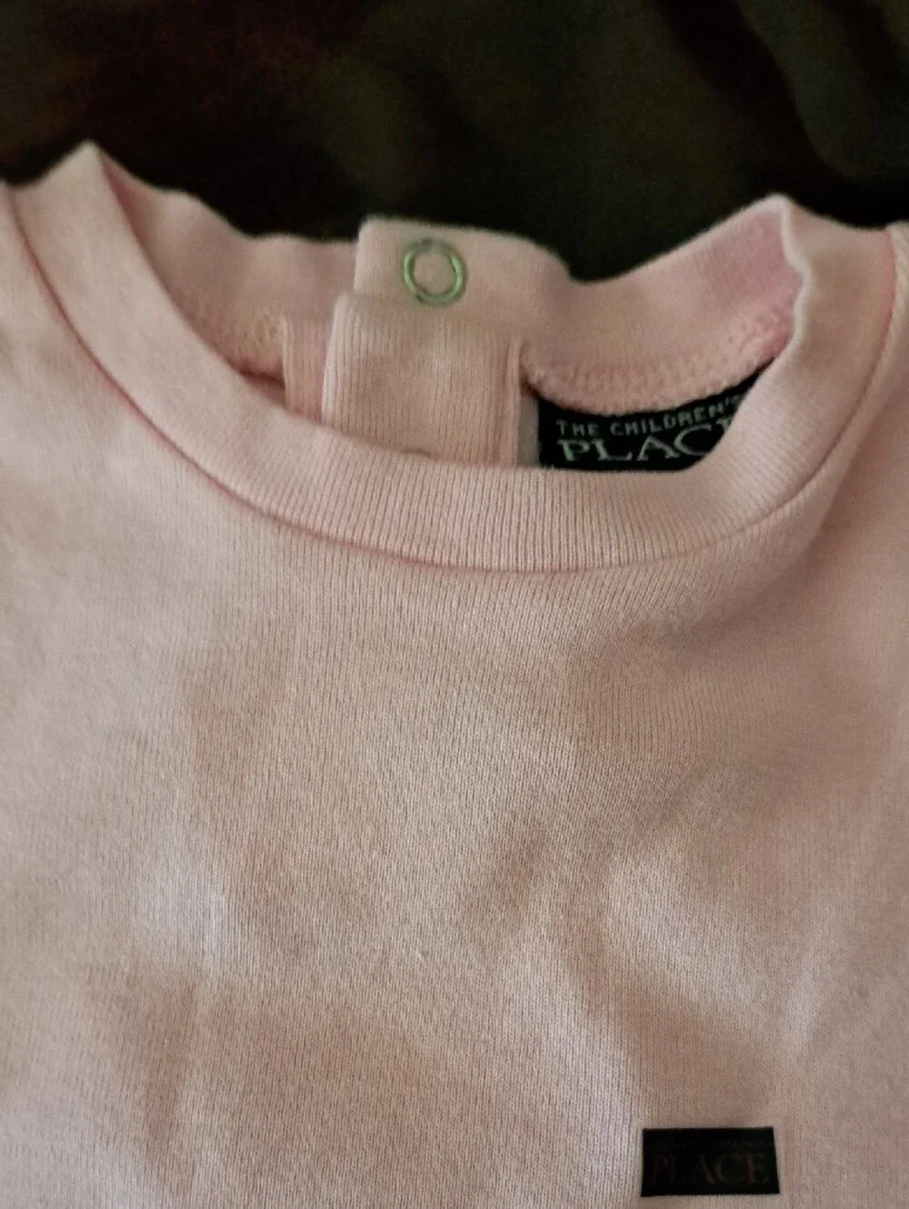 The Children's Place 24M Classic Pink Baby One-Piece Bodysuit with Ruffle Sleeve